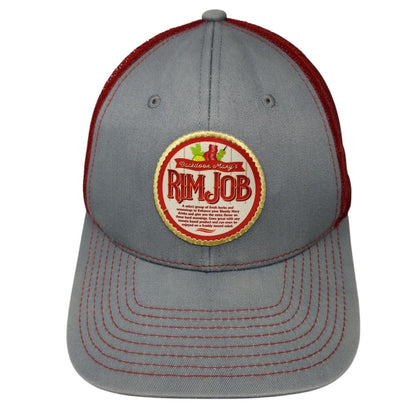 Backdoor Mary's Rim Job Snapback Trucker Hat Multi One Size Mesh Back