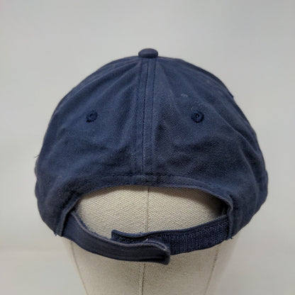 Gander Mountain Strapback Hat Blue Size OSFM Graphic Fish Logo