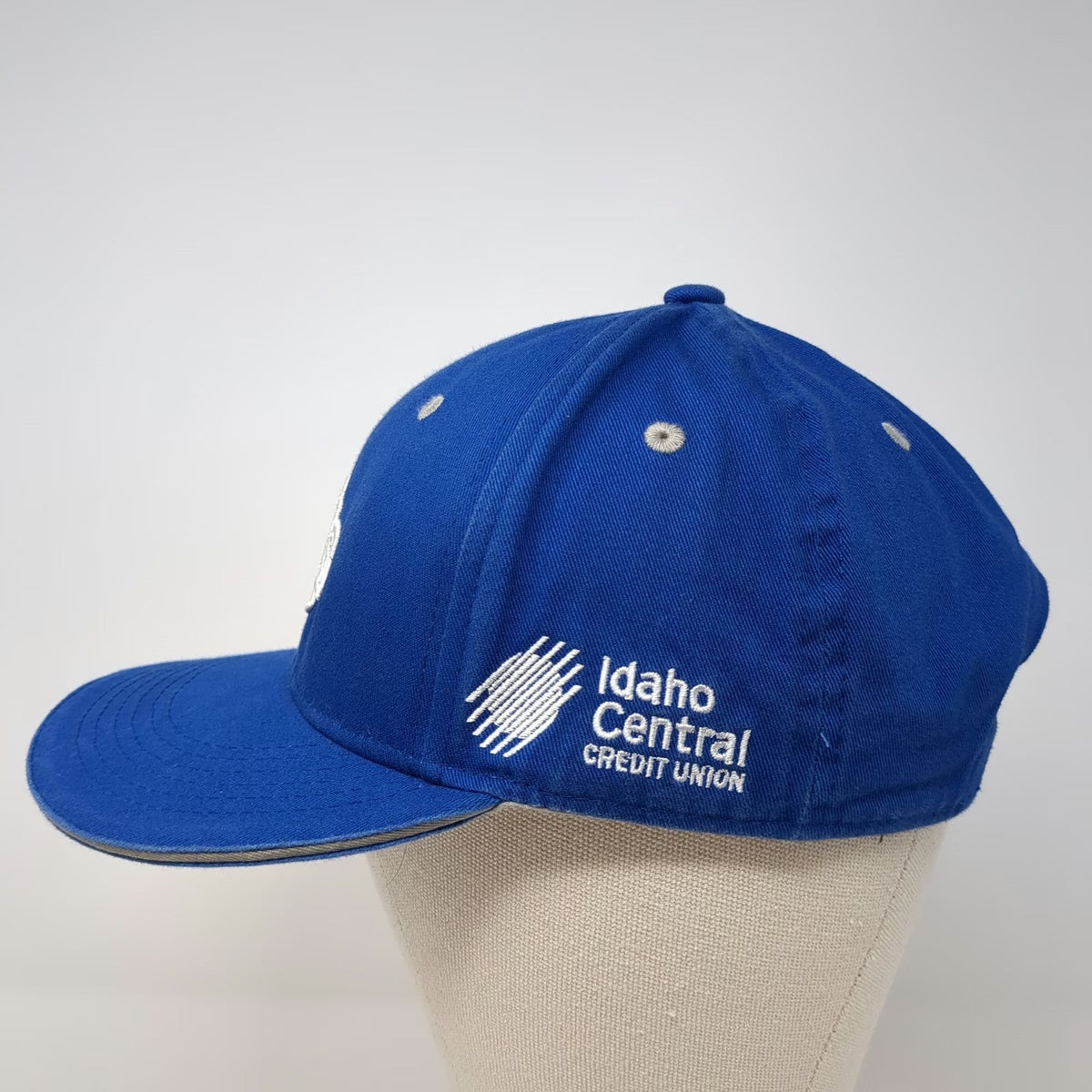Melonwear Snapback Blue One Size Idaho Steelheads Hockey Credit Union Cotton Hat