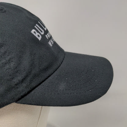 Bulleit Frontier Whiskey Slideback Hat Black One Size Embroidered