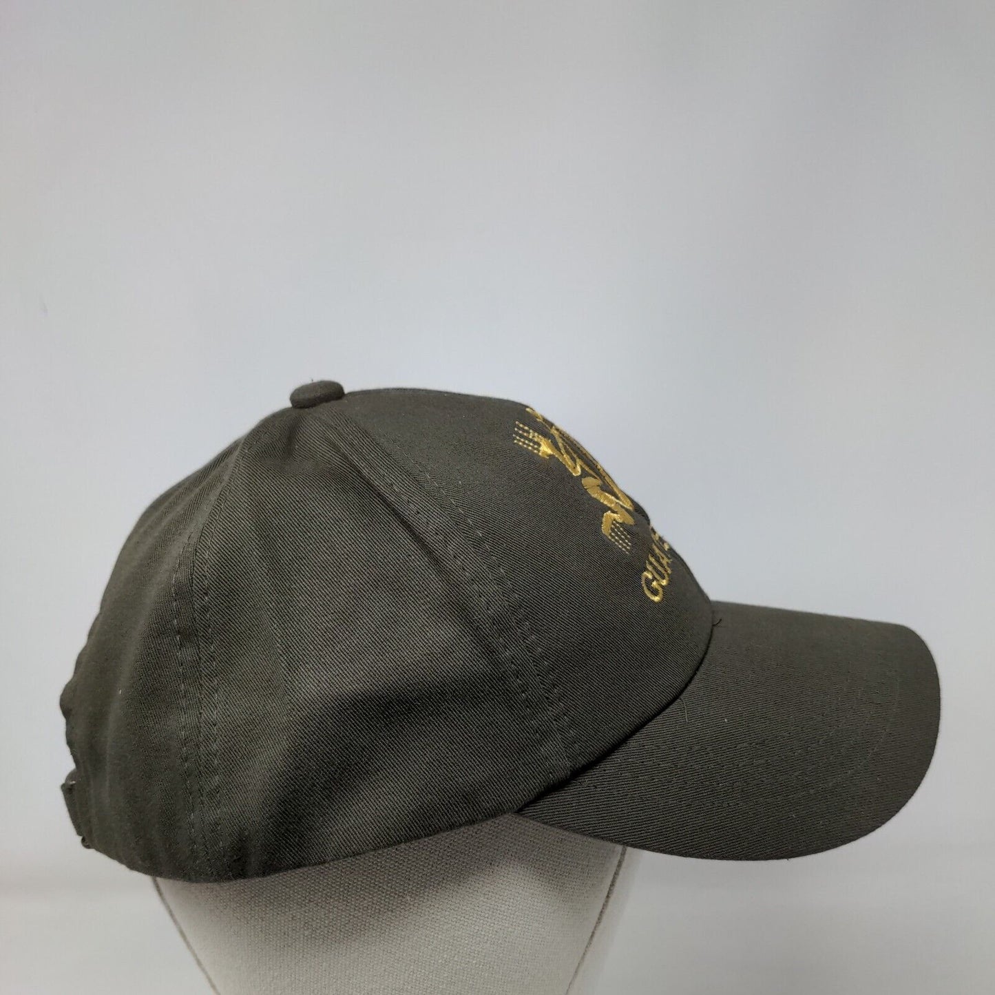 Guatemala Slideback Hat Green One Size Adjustable Embroidered Vented Holes