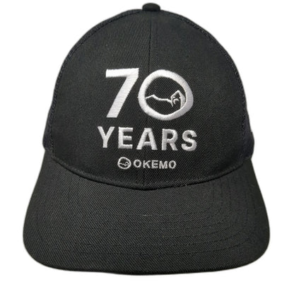 Vail Resorts Trucker Hat Black One Size Okemo 70 Years Pepsi Staff Mesh Ski
