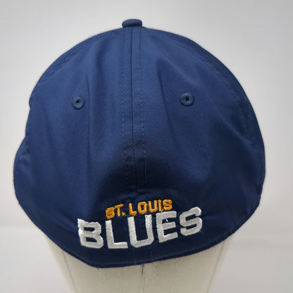 St. Louis Blues NHL Fanatics Cap Blue XL Flex Fit Embroidered Curved Brim Hat