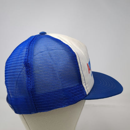 AmeriGas Propane Company Blue Trucker Hat One Size Snapback Mesh Foam Front Work
