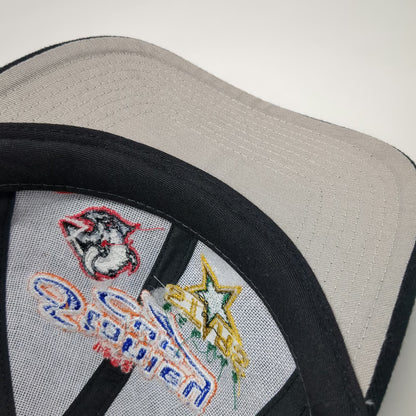 Logo 7 NHL Stars Sabres 1999 Stanley Cup Championship Hat Black Snapback Vintage