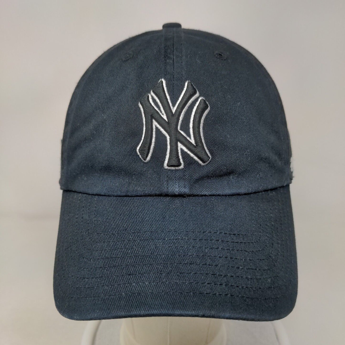 New York Yankees Slideback Hat Black OSFA Embroidered Logo MLB '47 Brand