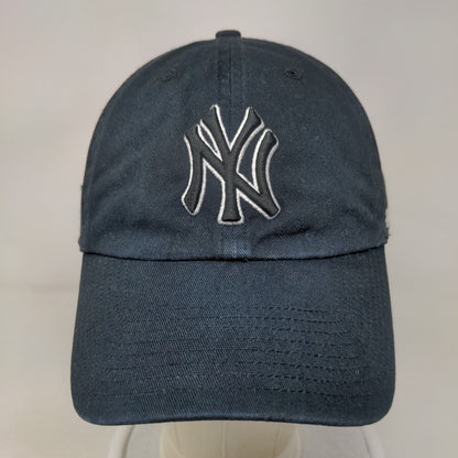 New York Yankees Slideback Hat Black OSFA Embroidered Logo MLB '47 Brand