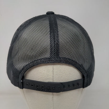 Jax Dairy Box Meat Snapback Trucker Hat Black One Size Pacific Headwear