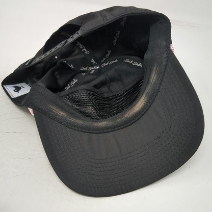 Bad Birdie 5 Panel Black Pink One Size Rope Snapback Polyester Golf Hat Script