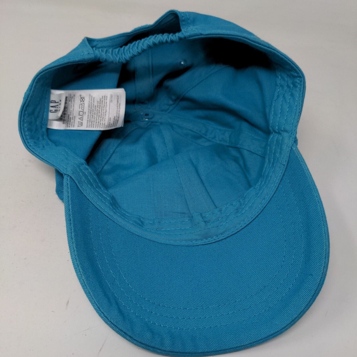 GAP Kids Boy's Stretchy Hat Blue Size S/M Embroidered Logo Cotton