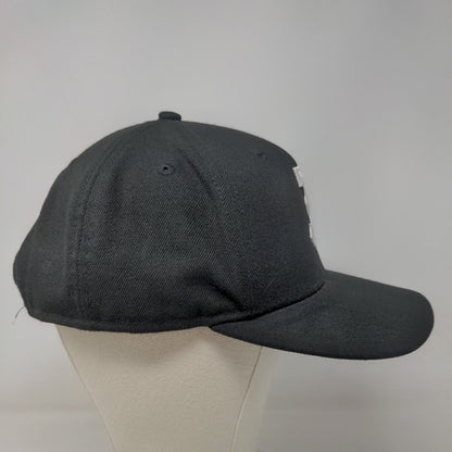 New Era 9Fifty Original Fit Mens Snapback Hat Black Size OSFM Embroidered 3 Logo