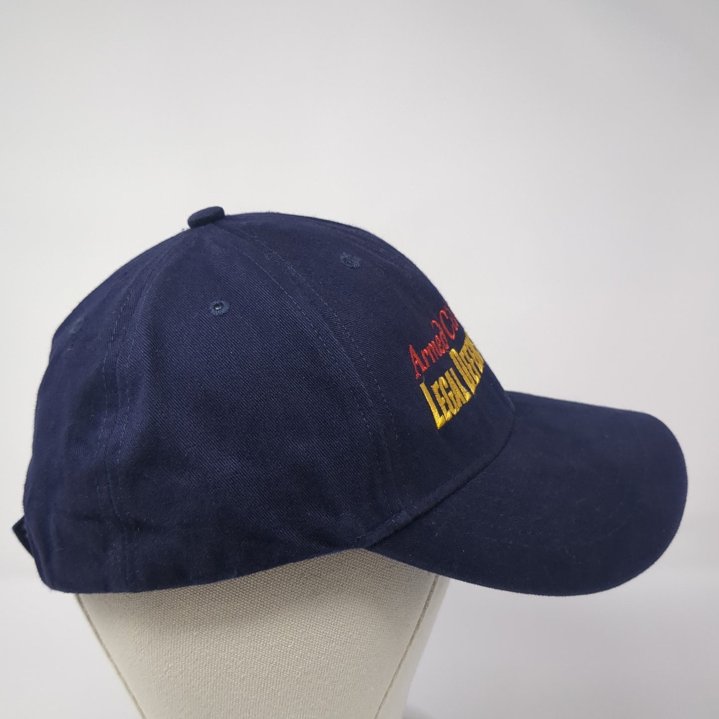 Armed Citizen's Legal Defense Network Baseball Cap Blue One Size Adjustable