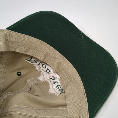 Headliner by Vernon Teton Steel Metal Roofs Baseball Cap Beige Green One Size