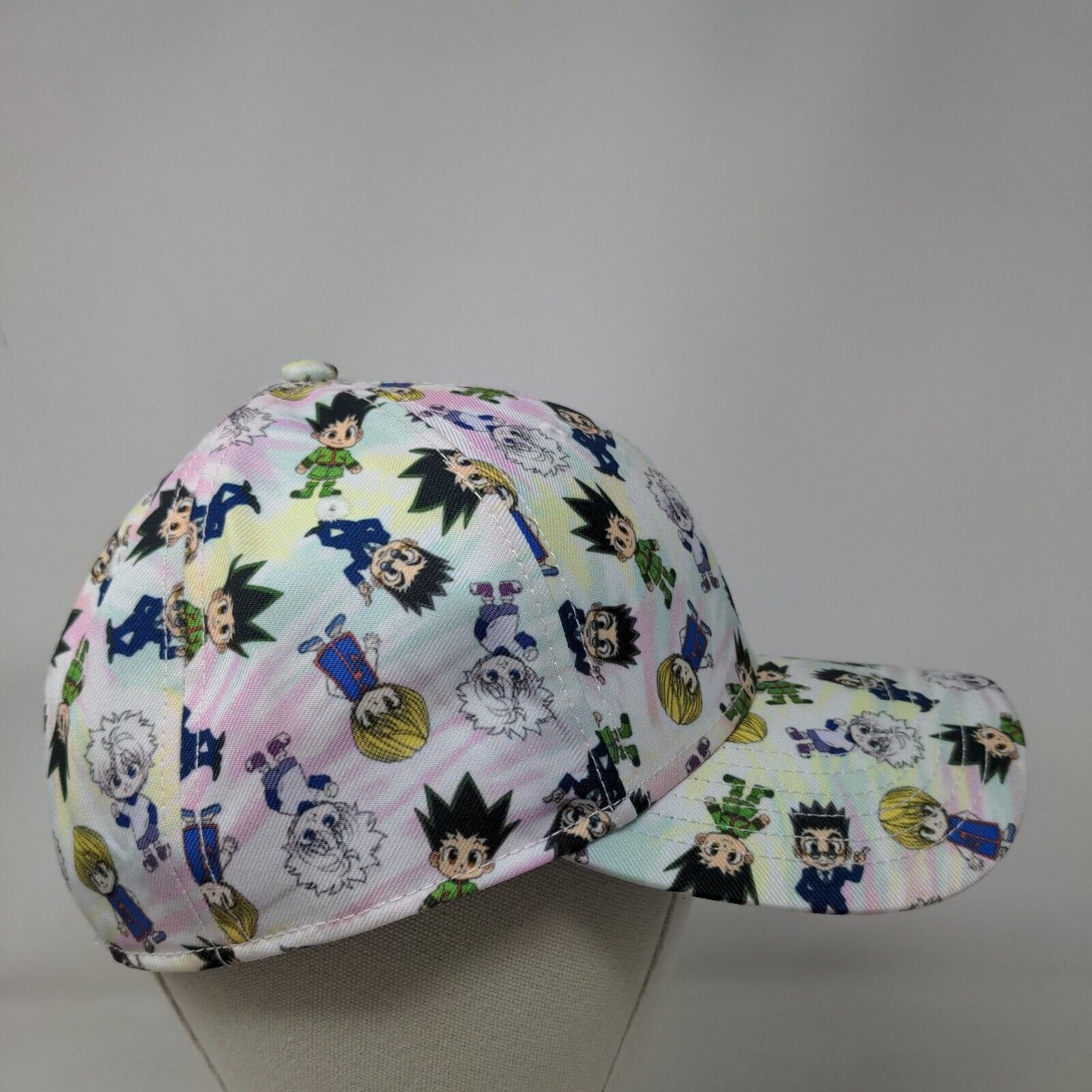 Hunter X Hunter Snapback Hat Multicolor OSFM Vented Holes 6 Panel