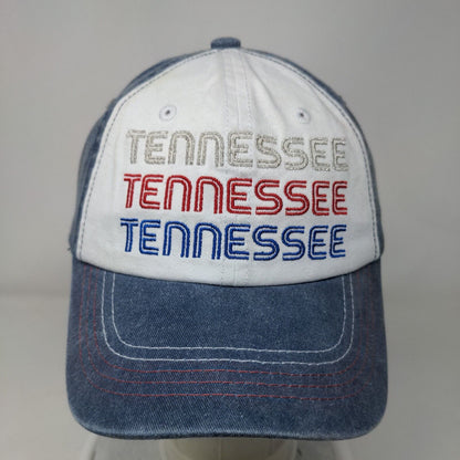 Tennessee Slideback Hat Blue OSFM Embroidered Colorblock Home Free