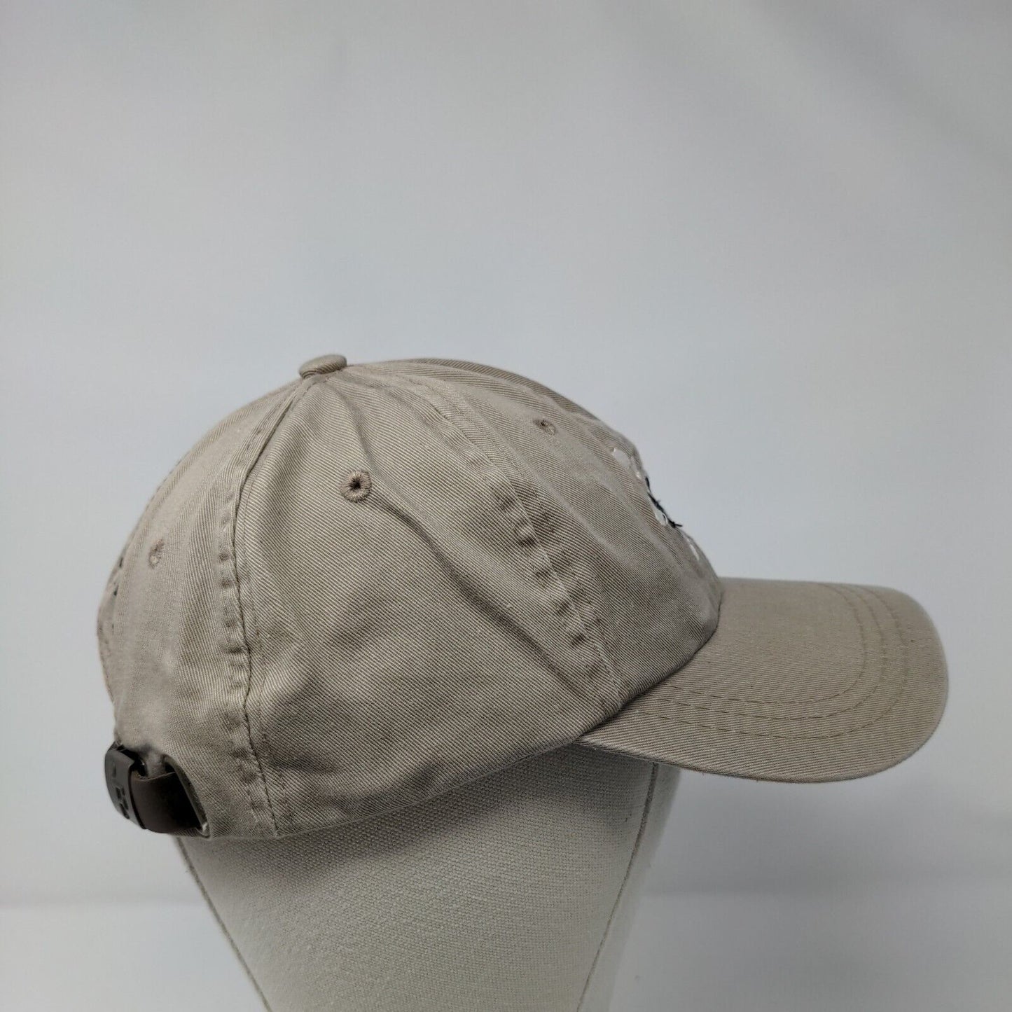 Alta Snowflake Slideback Hat Tan OSFA Embroidered Leather Strap