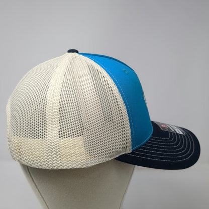 Richardson Trucker Hat Blue White One Size Danner 1932 Mountain Mesh Snapback
