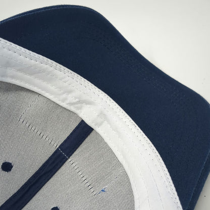 KENO Blue One Size Trucker Hat Mesh Back Snapback Embroidered Patch Gaming Logo