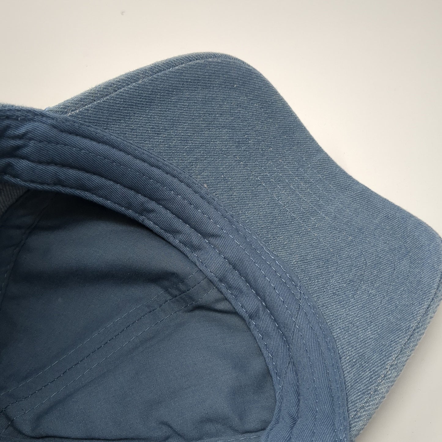 Unbranded Slideback Baseball Cap Blue One Size Adjustable 6 Panel Blank
