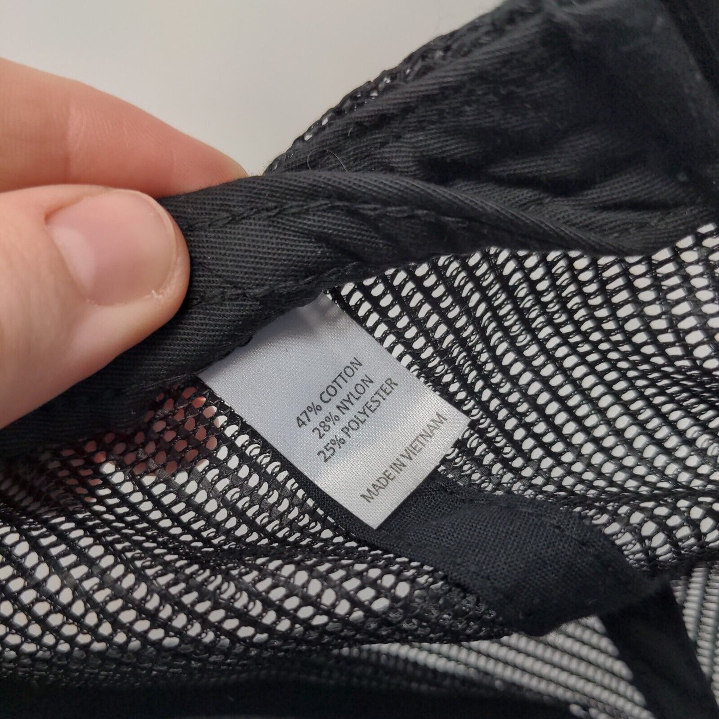 Richardson Snapback Mesh Back Trucker Hat Tan OSFA Embroidered Logo