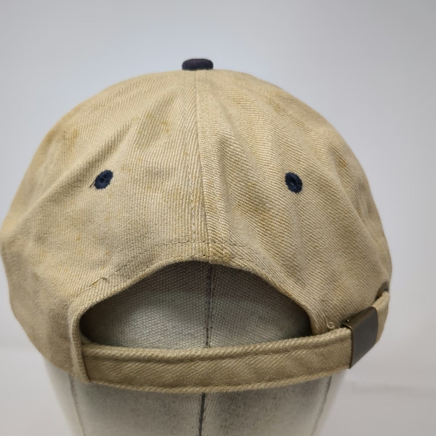 Falcon Baseball Cap Beige Blue One Size Cape Cod Air Show 2001 Jet Plane Hat