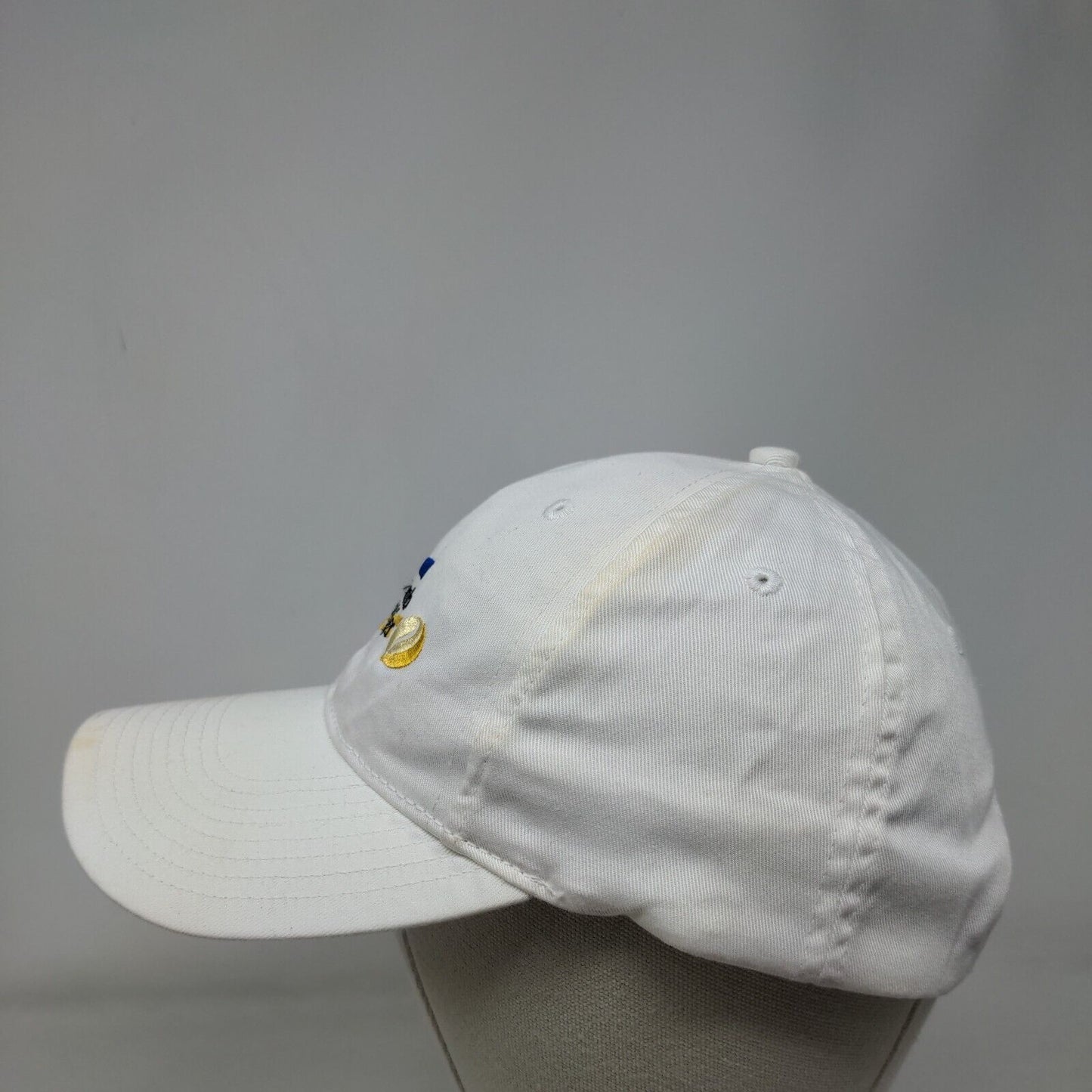 Bausch & Lomb Championships Snapback Hat White OSFA Adjustable Embroidered