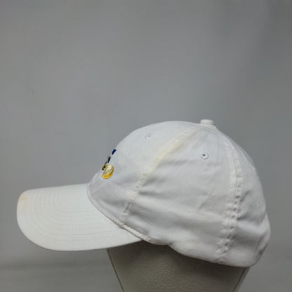 Bausch & Lomb Championships Snapback Hat White OSFA Adjustable Embroidered