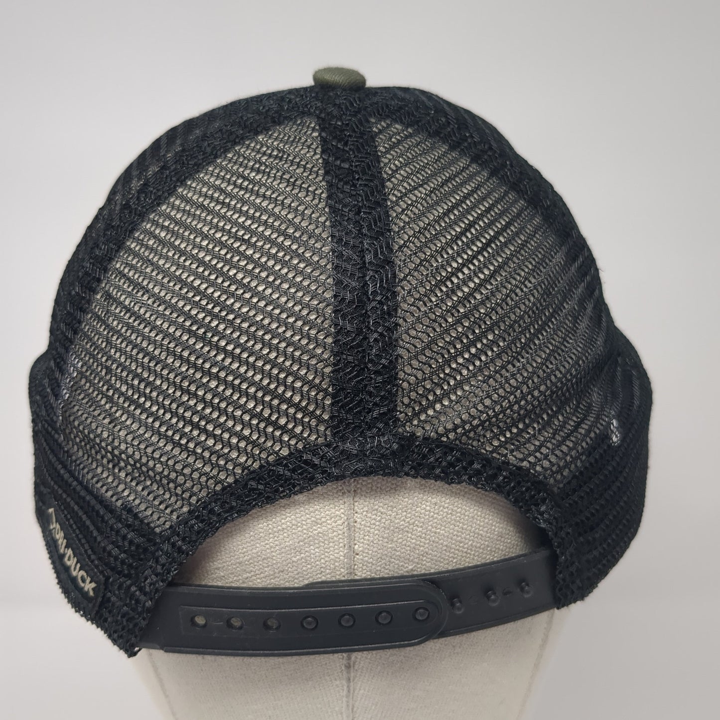 Webb's Patch Snapback Mesh Back Trucker Hat Green One Size Dri-Duck