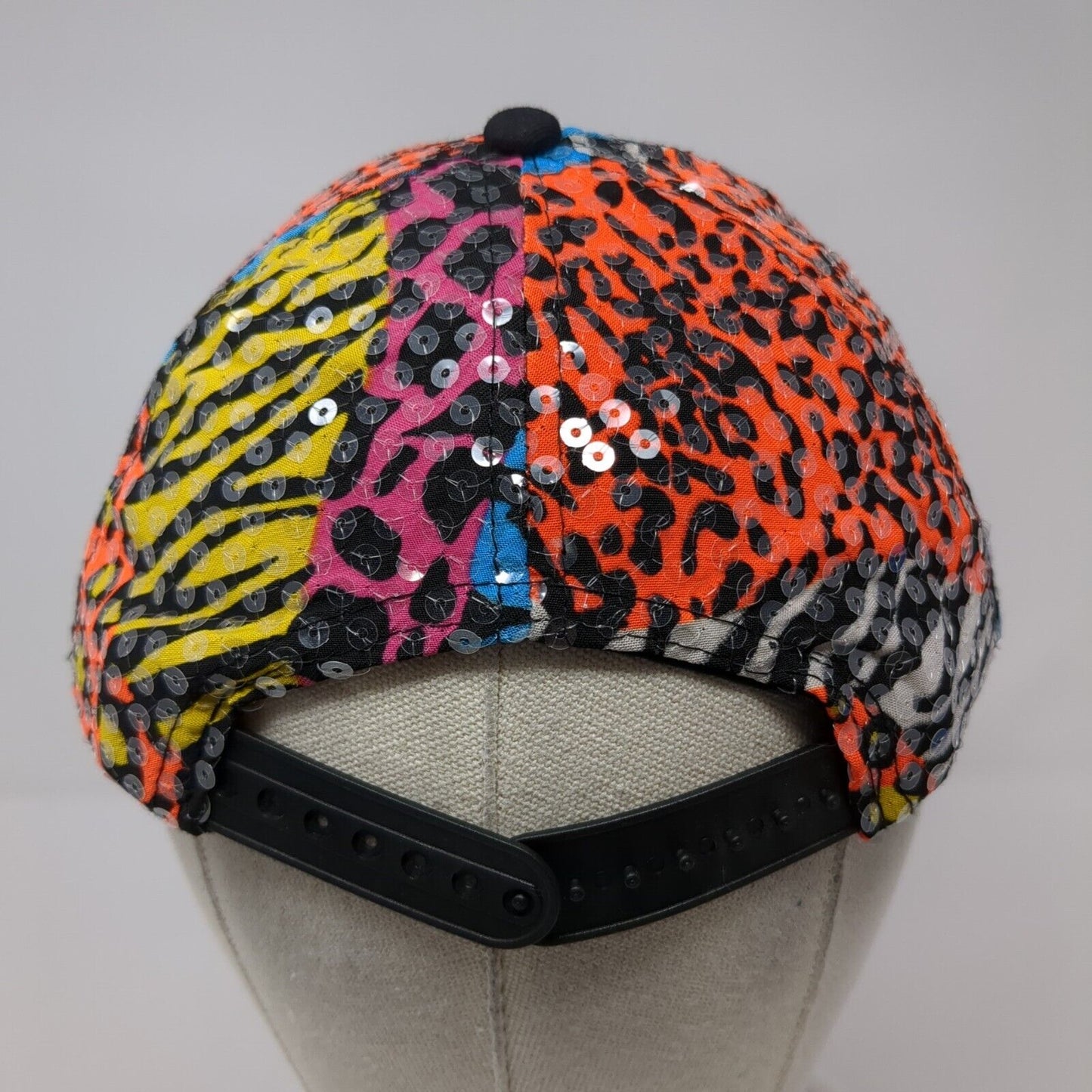 Girl Scouts Snapback Hat Multicolor OS Adjustable Embroidered Colorful Sequin