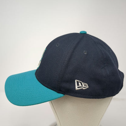 Seattle Mariners MLB New Era Baseball Cap Blue One Size Adjustable Strapback Hat