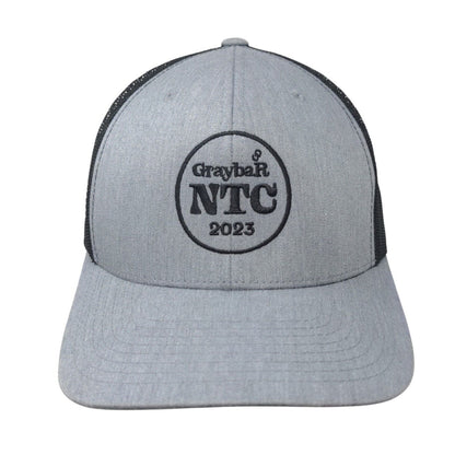 Graybar NTC 2023 Snapback Trucker Hat Gray OS Adjustable The Classic Yupoong