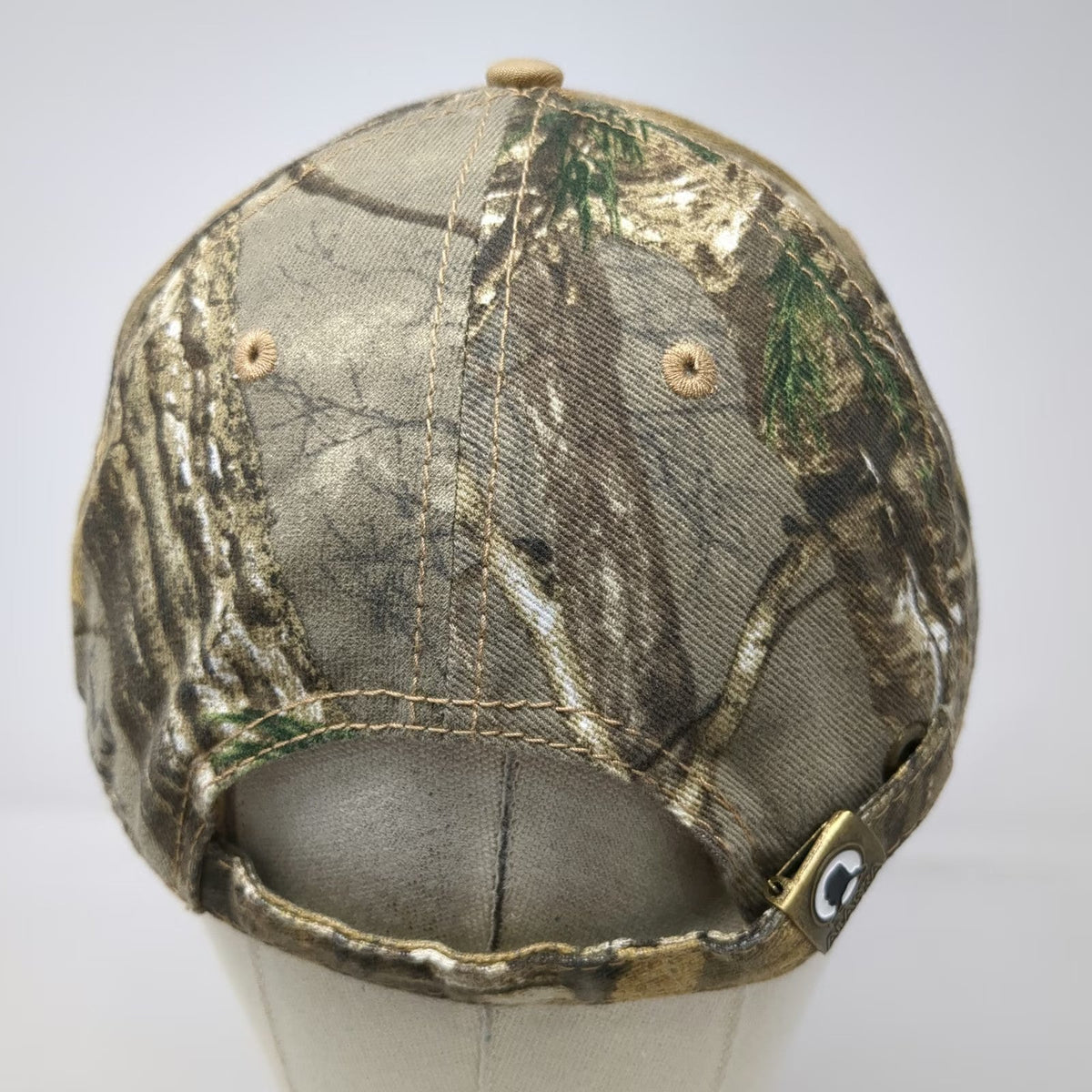 Ace USA Alaska Bear Realtree Camo Beige Baseball Cap Hat One Size Embroidered