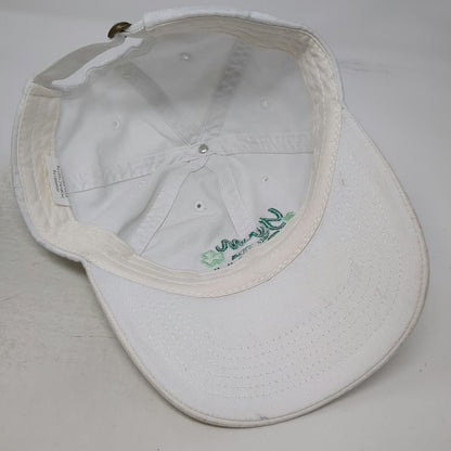 Baileys Baseball Cap White One Size Yum of the Irish Shamrock Slideback Hat