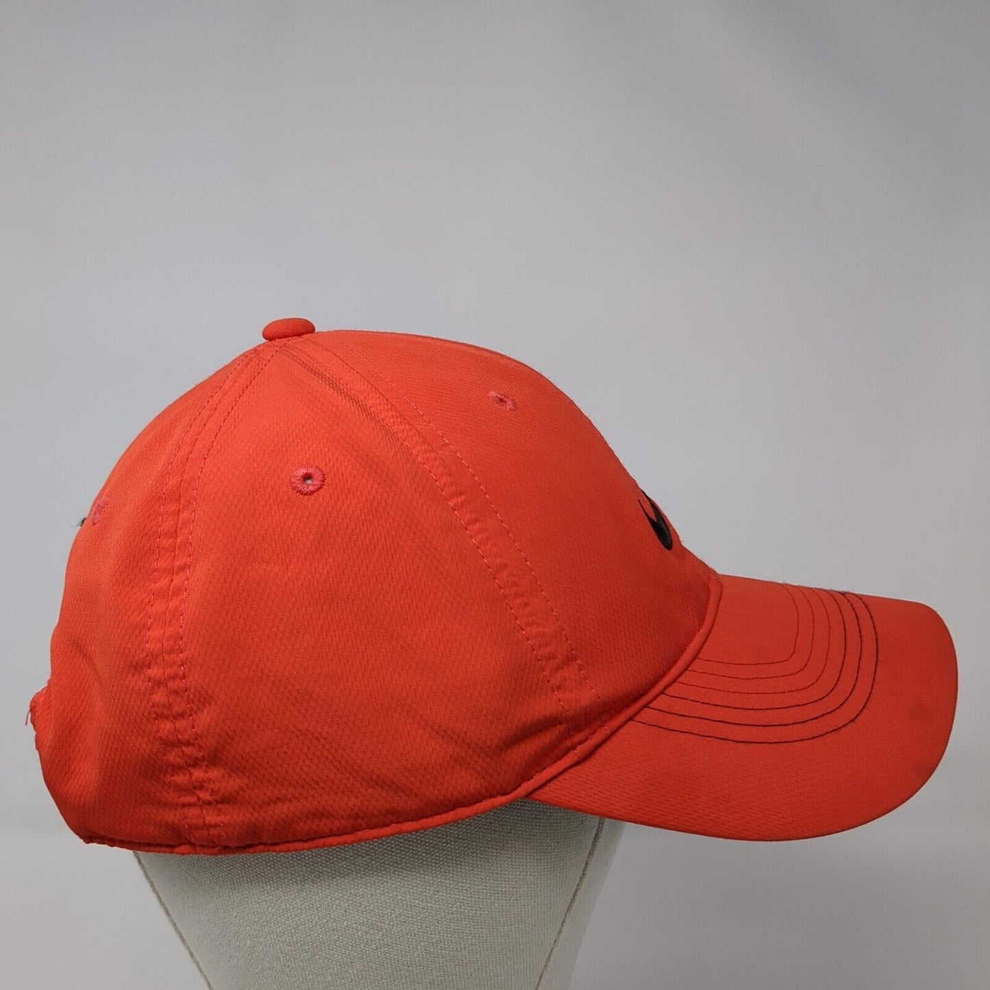 Nike Golf Snapback Hat Red One Size Adjustable Swoosh Embroidered