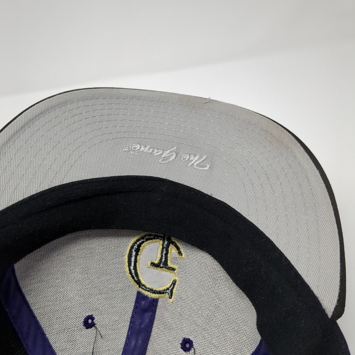 CI Football Fitted Hat Multi Large Embroidered Colorblock The Game Pro
