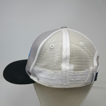 Ouray Shore Lodge McCall Idaho Trucker Hat Gray White Black Mesh OSFM Snapback