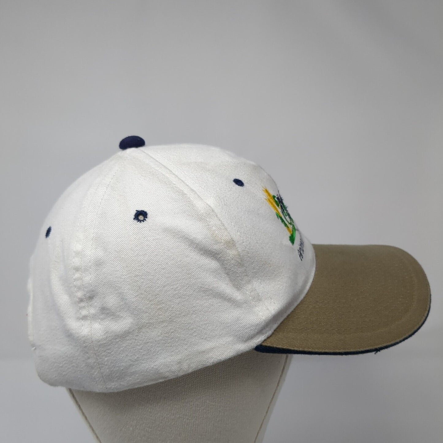 AgriGro Arizona Flying Farmers Slideback Hat White One Size Embroidered
