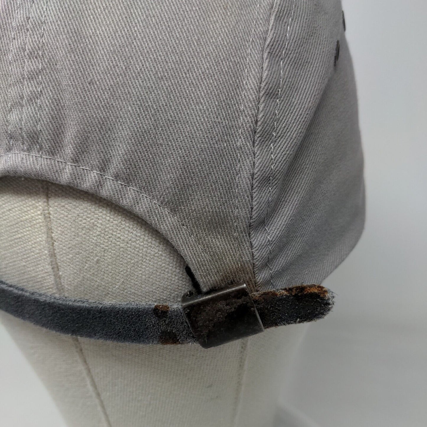 Five Star Slideback 5 Panel Hat Gray One Size Adjustable Solid Blank
