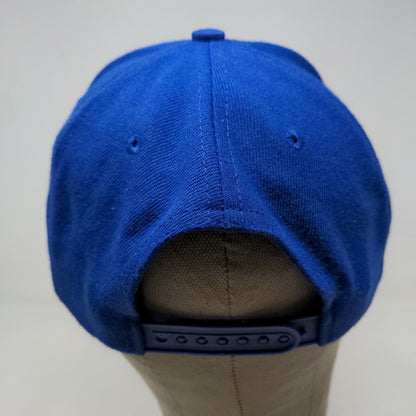 San Sun Men's Snapback Hat Blue Size OSFA Embroidered L Logo