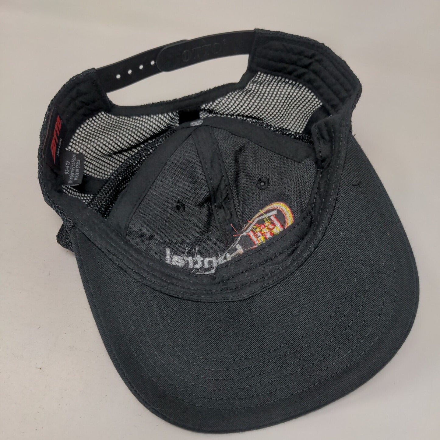 Central Homes Snapback Trucker Hat Black OSFM Adjustable Embroidered Mesh Back