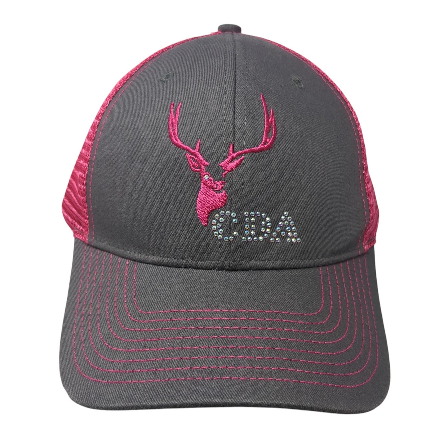 CDA Caldeer Trucker Hat Multicolor One Size Adjustable Embroidered Mesh Back