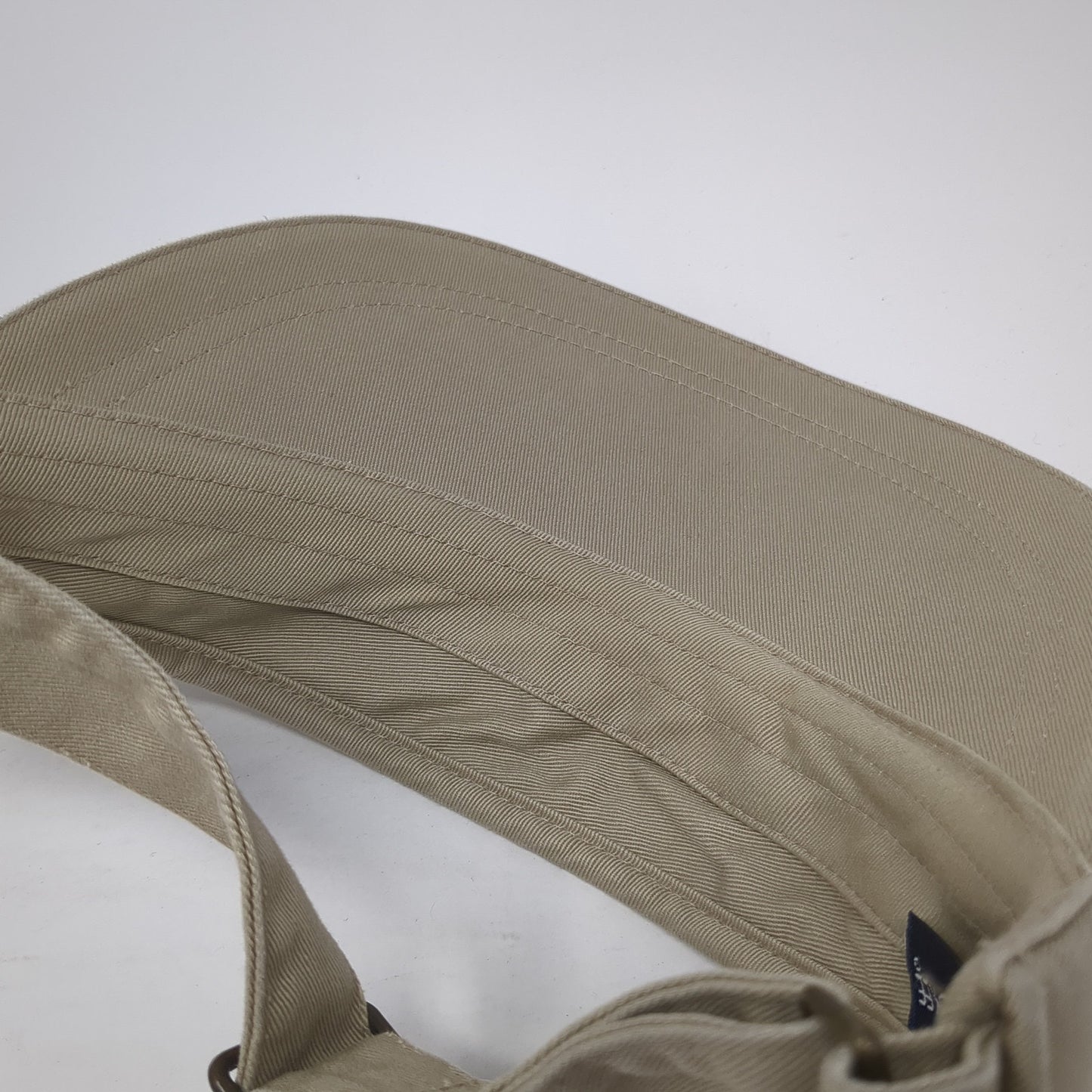 Cherokee Slideback Sun Visor Hat Brown OSAdjust able Embroidered Lightweight