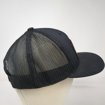 Hooey Trucker Hat Black One Size Western Original Multi Color Patch Snapback
