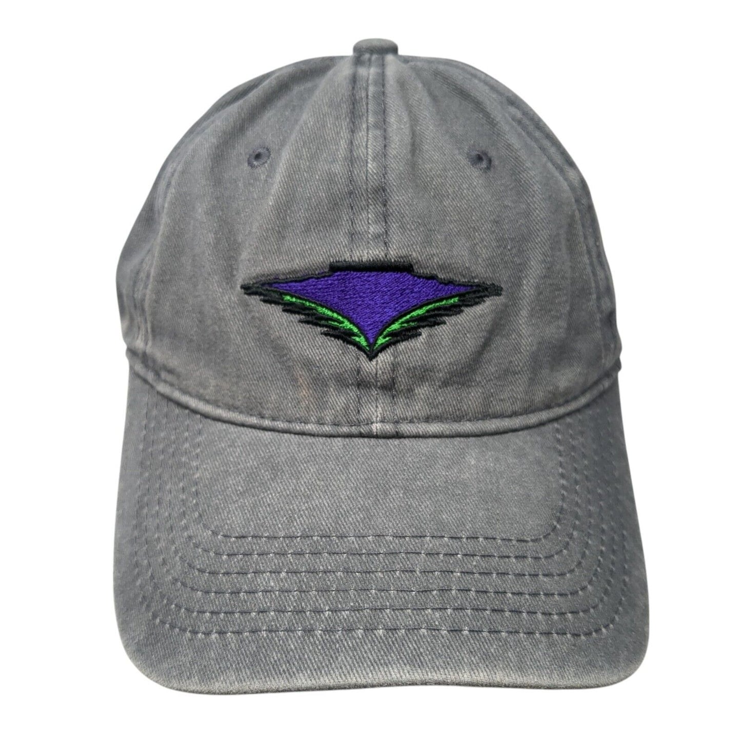 Kings Crown Organic Farm Slideback Hat Gray One Size Adjustable 6 Panel