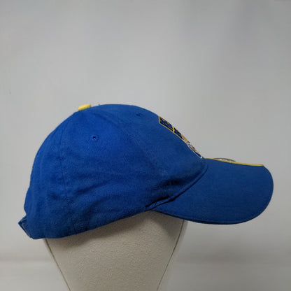 Real Beer Is Carib Lager Strapback Hat Blue One Size Embroidered Bottle Opener