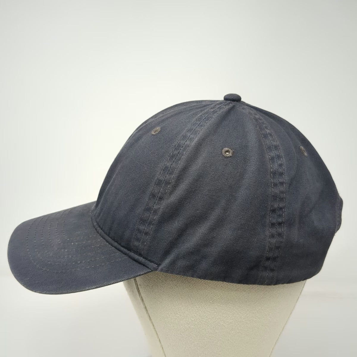 George Baseball Cap Gray One Size Slideback Adjustable Blank Cotton Hat