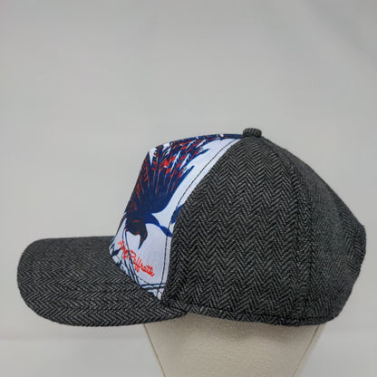 Art by Abby Paffrath Snapback Hat Multicolor OSFA Herringbone Livin Lovin Life