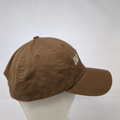 Idaho Adventures Raft Slideback Hat Brown OSFA Adjustable Embroidered