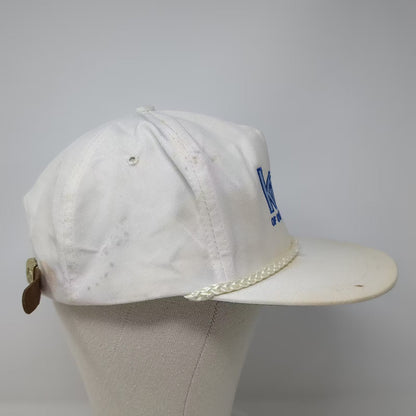 Sportcap Supreme King of Owatonna 5 Panel Rope Hat White Blue OS Slideback Cap
