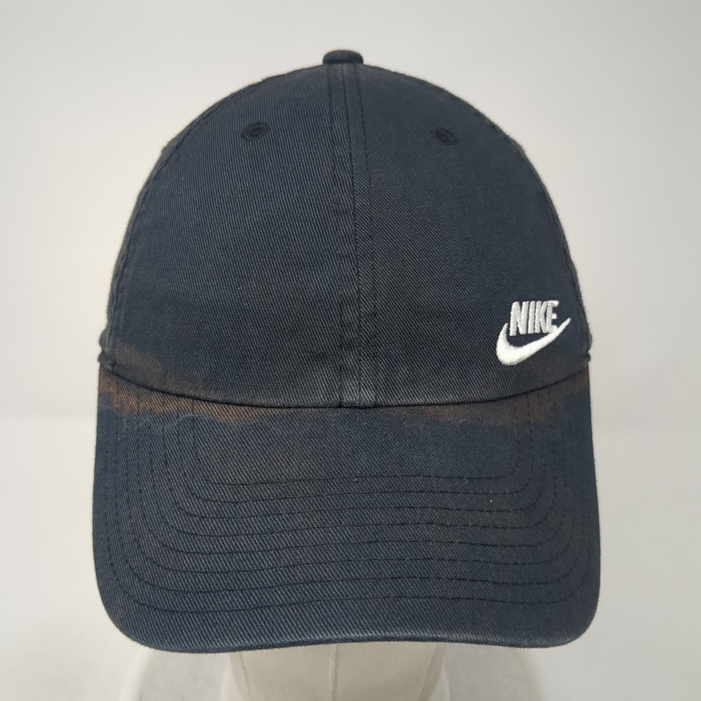 Nike Swoosh Slideback Hat Blue One Size Embroidered Logo Heritage86